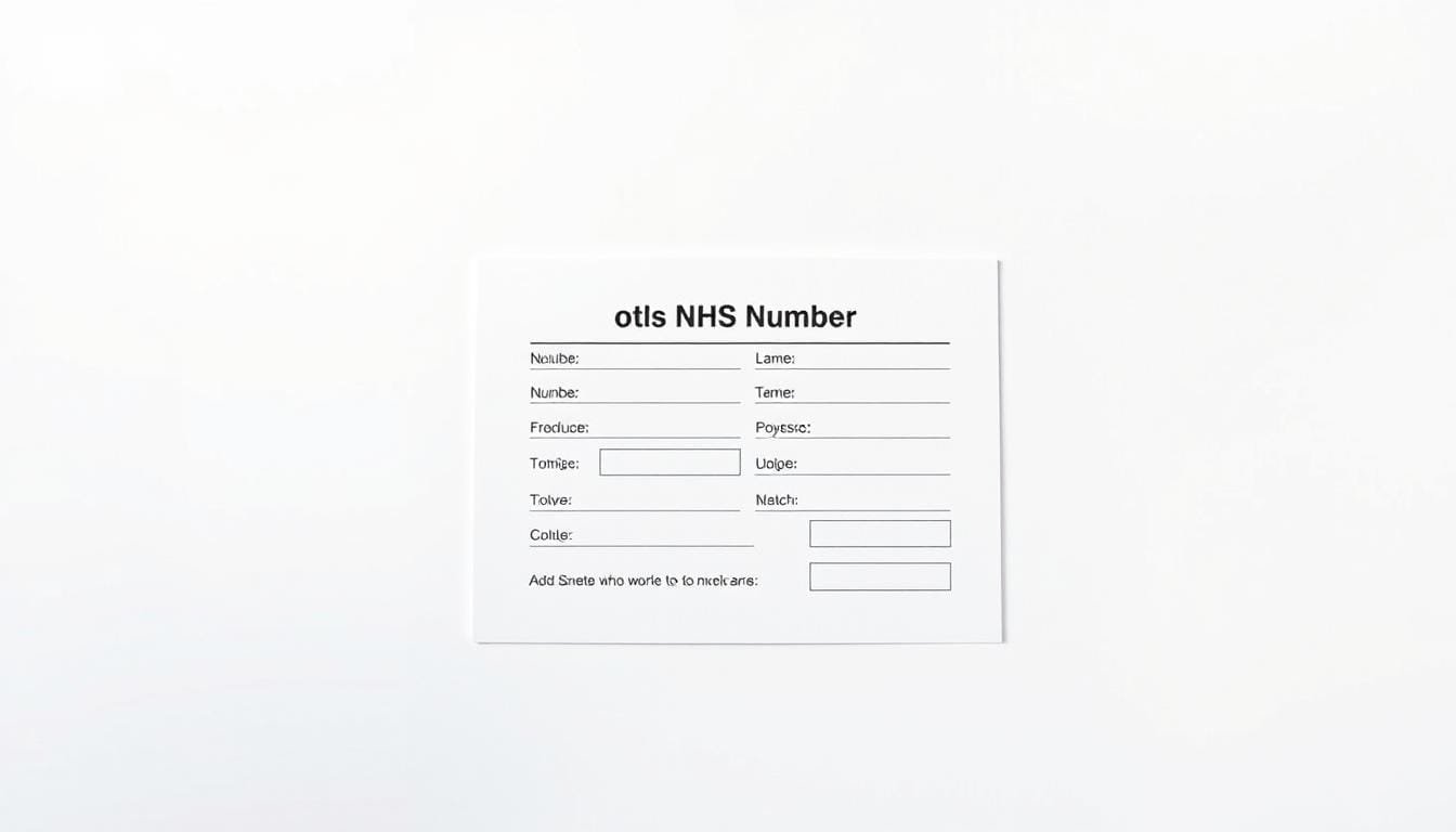 how to get your nhs number